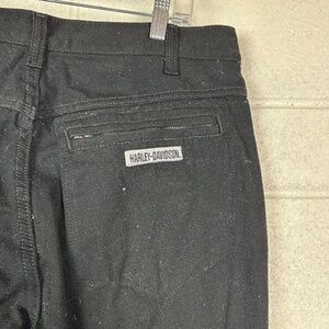 Harley Davidson black motorcycle pants 36X32